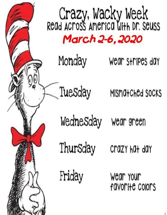 Dr Seuss Week Garfield Steam Academy