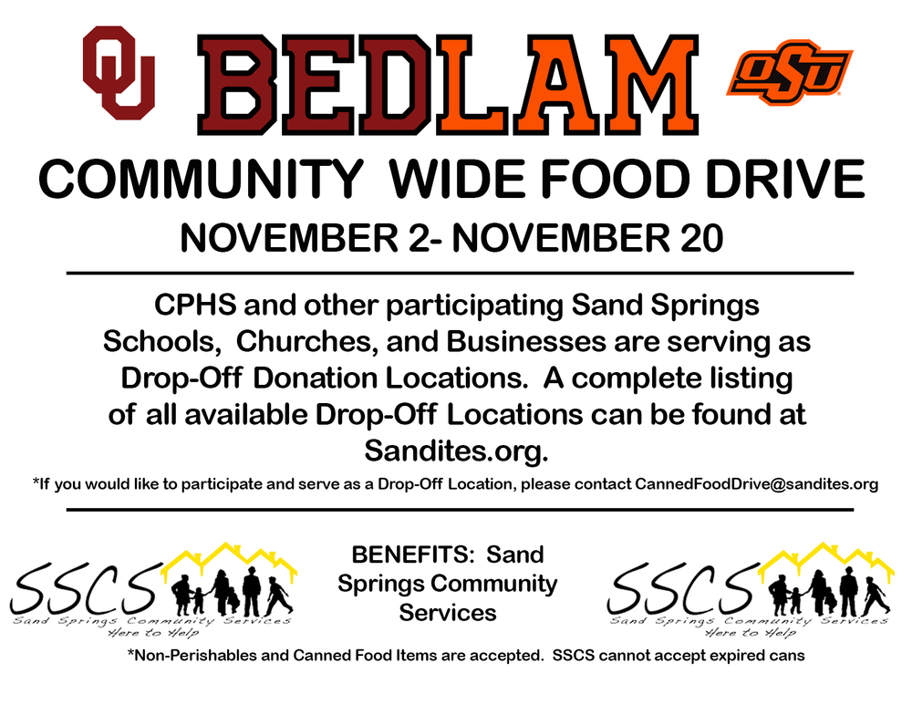 Bedlam Canned Food Drive