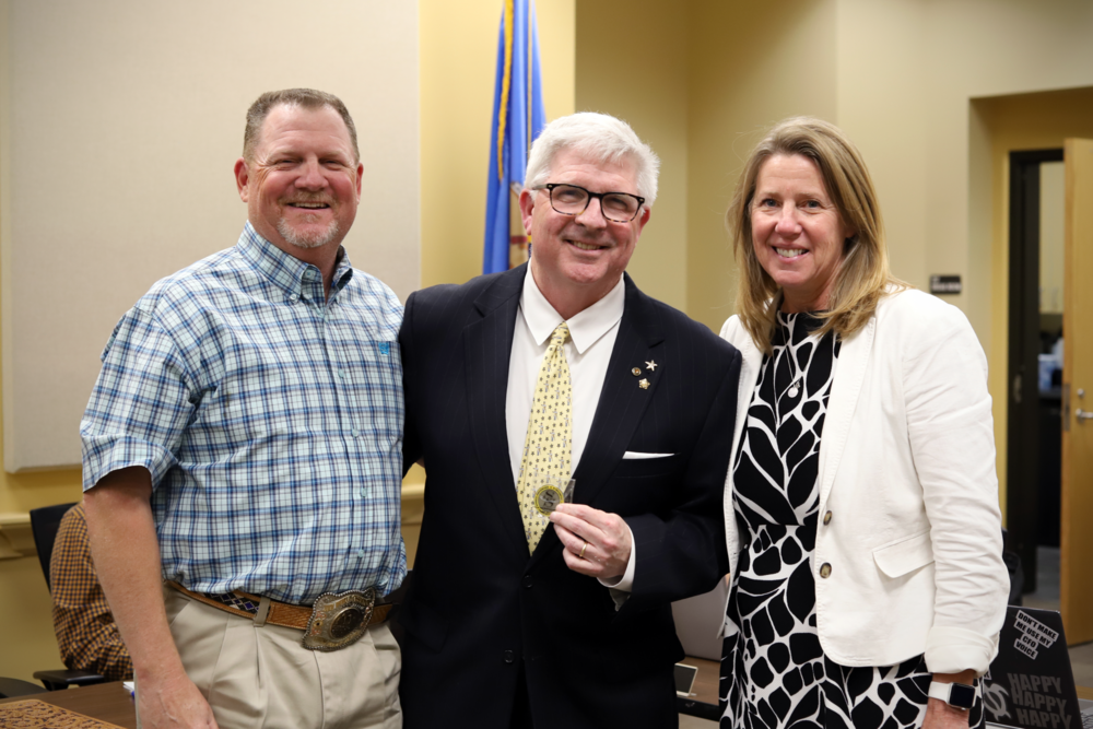 Frank Cooper Receives Sandite Coin of Excellence