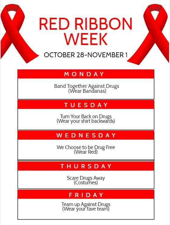 Red Ribbon Week | Garfield STEAM Academy