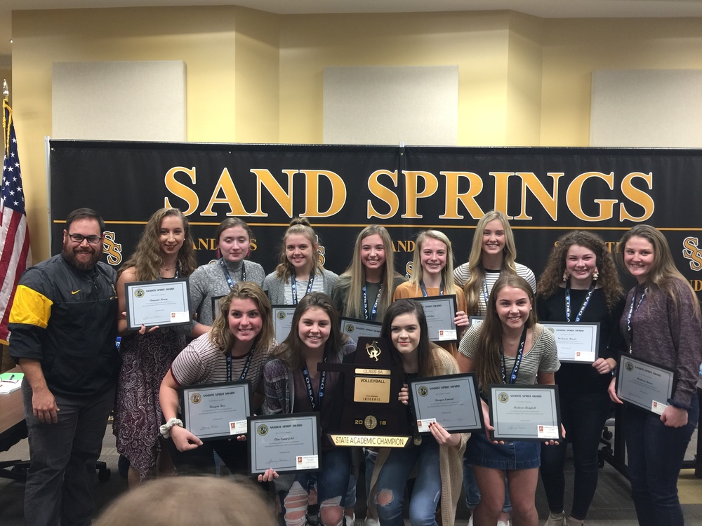 Board Recognizes Sandite Softball Team Sand Springs Public Schools