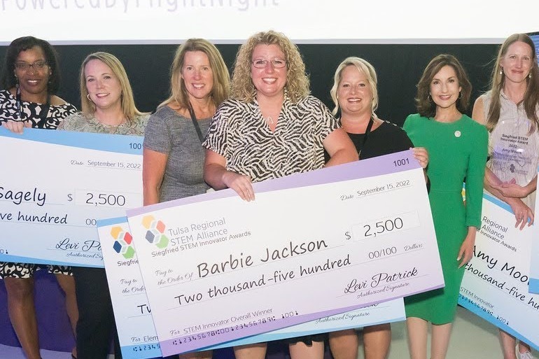 Barbie Jackson receives Siegfried STEM Innovator Award