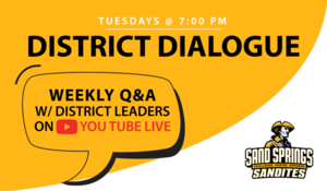 New! Virtual Weekly District Dialogue