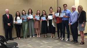 CPHS Student Council Receives Sandite Spirit Award