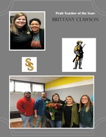 Congratulations to our Teacher of the Year, Miss Brittany Clawson!
