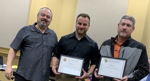 Randy Evans and Jason Anderson Receive the Sandite Pacesetter Award