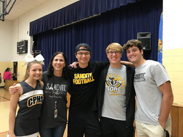 Mrs. Eubanks is one of our kids biggest supporters!