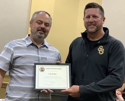 Scott Watkins Receives Sandite Pacesetter Award