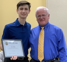 Sean Kuehn Receives the Sandite Sprit Award