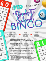 PTO Bingo Night September 7th