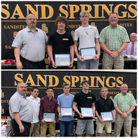 Spirit Award Given to Sandite Wrestlers