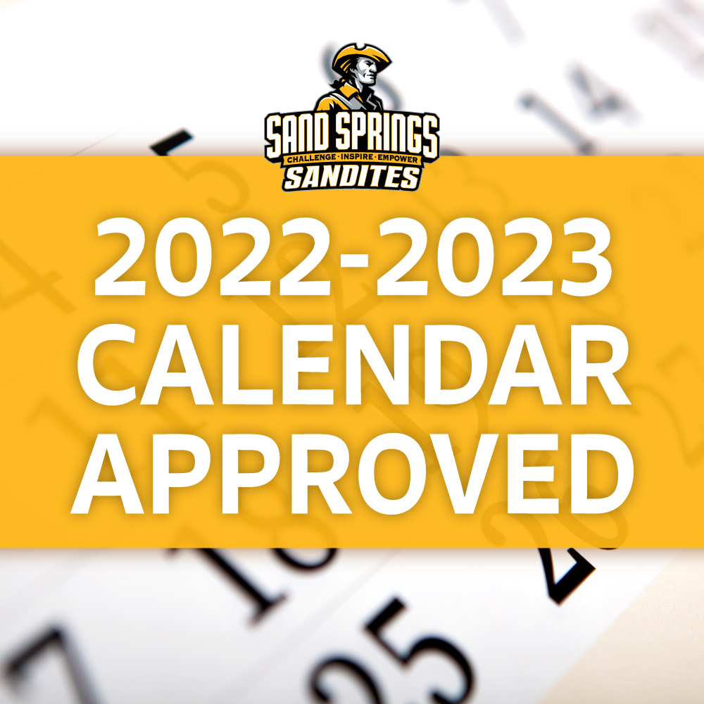 2022-2023 Calendar Approved