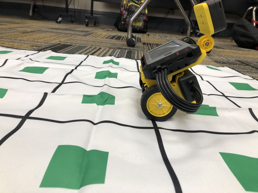 Robot coded by CNGC students.