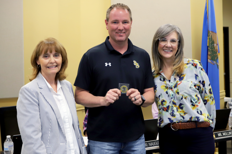 Russell Ragland Receives Sandite Coin of Excellence